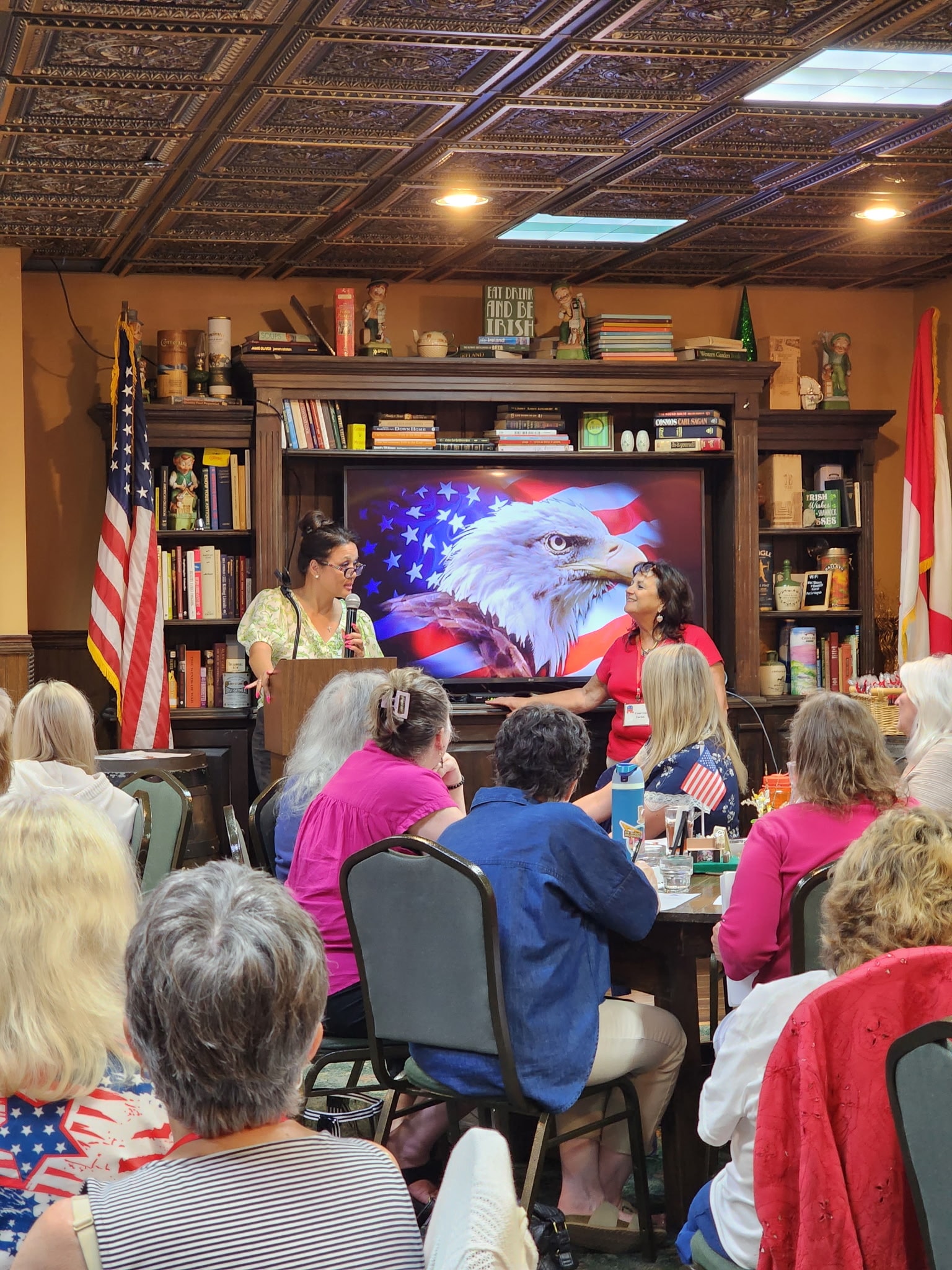Elle Nguyen participating in a community campaign event